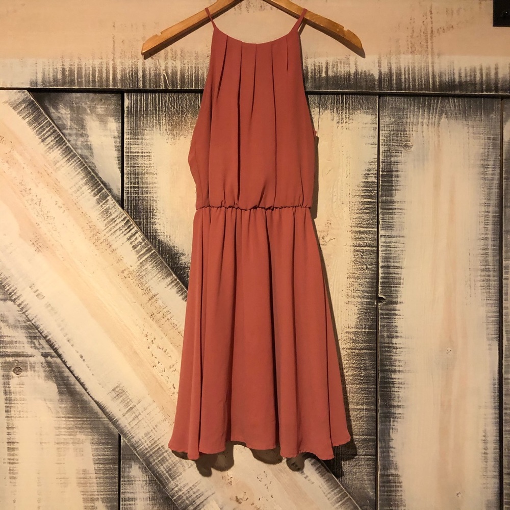 Pink dress